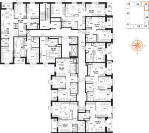 1-к квартира, вторичка, 35м2, 4/10 этаж