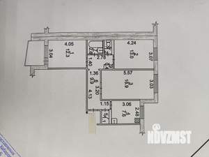3-к квартира, вторичка, 65м2, 10/10 этаж