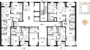 2-к квартира, вторичка, 71м2, 1/10 этаж