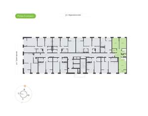 2-к квартира, вторичка, 65м2, 19/20 этаж