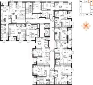 2-к квартира, вторичка, 65м2, 10/10 этаж