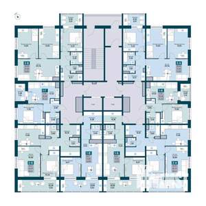 2-к квартира, вторичка, 65м2, 16/19 этаж