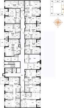 1-к квартира, вторичка, 34м2, 1/10 этаж