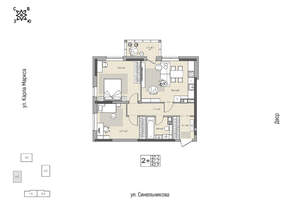 2-к квартира, вторичка, 63м2, 5/24 этаж