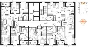 1-к квартира, вторичка, 34м2, 2/10 этаж