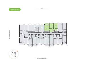 2-к квартира, вторичка, 58м2, 3/7 этаж