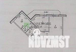 2-к квартира, вторичка, 60м2, 8/9 этаж
