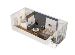 1-к квартира, вторичка, 25м2, 11/15 этаж