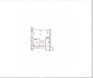 1-к квартира, вторичка, 31м2, 2/5 этаж