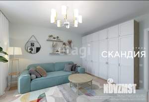 1-к квартира, вторичка, 38м2, 12/25 этаж