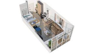 1-к квартира, вторичка, 27м2, 15/23 этаж