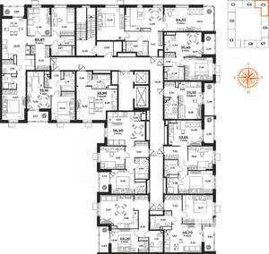 Студия квартира, вторичка, 26м2, 4/10 этаж