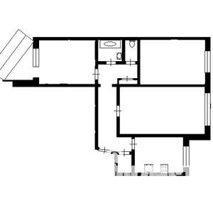 3-к квартира, вторичка, 67м2, 8/9 этаж