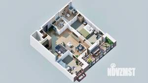 2-к квартира, вторичка, 71м2, 10/23 этаж