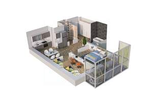 2-к квартира, вторичка, 63м2, 15/17 этаж