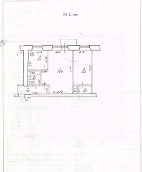 2-к квартира, вторичка, 46м2, 3/5 этаж