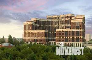 1-к квартира, вторичка, 52м2, 5/17 этаж