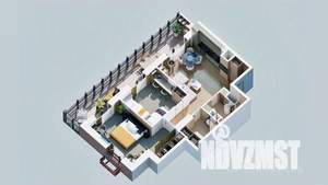 2-к квартира, вторичка, 70м2, 14/23 этаж