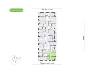 3-к квартира, вторичка, 69м2, 6/16 этаж