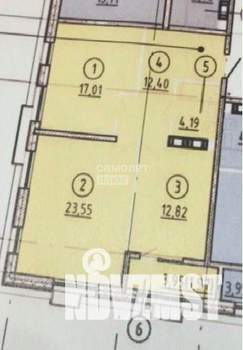 3-к квартира, сданный дом, 62м2, 10/10 этаж
