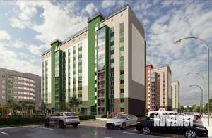 3-к квартира, строящийся дом, 59м2, 2/10 этаж