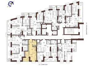 1-к квартира, вторичка, 36м2, 5/23 этаж