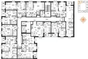 3-к квартира, вторичка, 63м2, 2/10 этаж