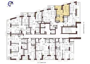 1-к квартира, вторичка, 31м2, 17/23 этаж