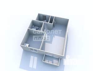 1-к квартира, вторичка, 29м2, 5/5 этаж