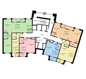 3-к квартира, вторичка, 94м2, 20/22 этаж