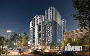 2-к квартира, строящийся дом, 56м2, 7/21 этаж