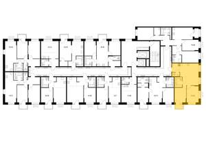 2-к квартира, вторичка, 54м2, 6/10 этаж