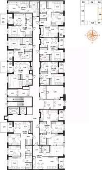 3-к квартира, вторичка, 75м2, 1/10 этаж