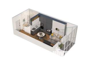 1-к квартира, вторичка, 25м2, 13/15 этаж