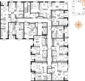 Студия квартира, вторичка, 29м2, 4/10 этаж