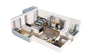 2-к квартира, вторичка, 65м2, 12/23 этаж