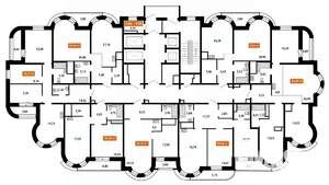 1-к квартира, вторичка, 48м2, 25/25 этаж