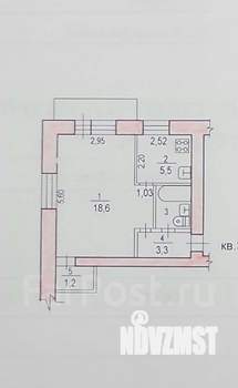 Студия квартира, вторичка, 32м2, 4/4 этаж