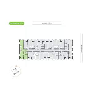 2-к квартира, вторичка, 64м2, 20/20 этаж