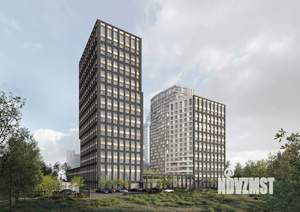 2-к квартира, строящийся дом, 43м2, 14/30 этаж
