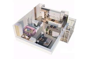 2-к квартира, вторичка, 39м2, 13/23 этаж