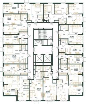 1-к квартира, вторичка, 37м2, 14/24 этаж