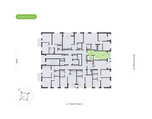 1-к квартира, вторичка, 33м2, 5/24 этаж