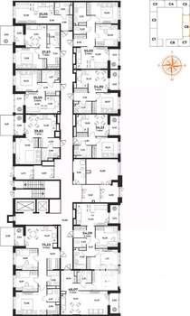 2-к квартира, вторичка, 48м2, 1/10 этаж
