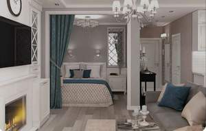 1-к квартира, сданный дом, 46м2, 6/10 этаж