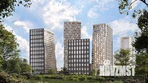 3-к квартира, строящийся дом, 59м2, 17/22 этаж