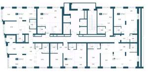 2-к квартира, вторичка, 55м2, 23/25 этаж