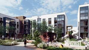 2-к квартира, строящийся дом, 64м2, 5/6 этаж