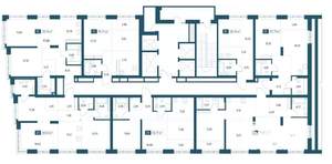 Студия квартира, строящийся дом, 28м2, 24/25 этаж