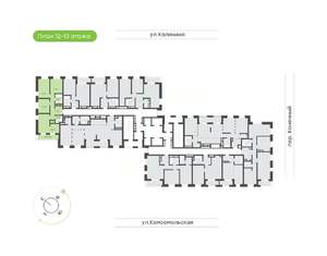3-к квартира, вторичка, 76м2, 12/24 этаж